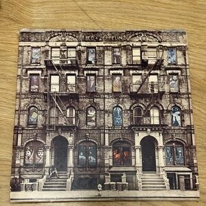 Led Zeppelin Physical Swan Song Vinyl Record
